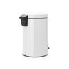 image:imageBrabantia 114748 Pedal Bin newIcon with Metal Inner Bucket 30 Litre  WhiteWhite