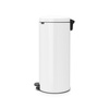 image:imageBrabantia 114748 Pedal Bin newIcon with Metal Inner Bucket 30 Litre  WhiteWhite