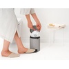 image:imageBrabantia NewIcon Pedal Bin 53 Gallon20L Soft Gray SoftClosing Kitchen Garbage Can StepOn Trash Can with Removable Inner Bucket PerfectFit Trash Bag Pack IncludedSoft Gray