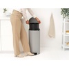 image:imageBrabantia NewIcon Pedal Bin 53 Gallon20L Soft Gray SoftClosing Kitchen Garbage Can StepOn Trash Can with Removable Inner Bucket PerfectFit Trash Bag Pack IncludedSoft Gray