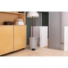 image:imageBrabantia NewIcon Pedal Bin 53 Gallon20L Soft Gray SoftClosing Kitchen Garbage Can StepOn Trash Can with Removable Inner Bucket PerfectFit Trash Bag Pack IncludedSoft Gray