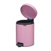 image:imageBrabantia NewIcon Pedal Bin 53 Gallon20L Soft Gray SoftClosing Kitchen Garbage Can StepOn Trash Can with Removable Inner Bucket PerfectFit Trash Bag Pack IncludedLilac Pink