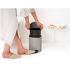 image:imageBrabantia NewIcon Pedal Bin 53 Gallon20L Soft Gray SoftClosing Kitchen Garbage Can StepOn Trash Can with Removable Inner Bucket PerfectFit Trash Bag Pack IncludedSoft Gray
