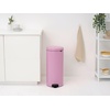 image:imageBrabantia NewIcon Pedal Bin 53 Gallon20L Soft Gray SoftClosing Kitchen Garbage Can StepOn Trash Can with Removable Inner Bucket PerfectFit Trash Bag Pack IncludedLilac Pink