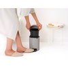 image:imageBrabantia NewIcon Pedal Bin 53 Gallon20L Soft Gray SoftClosing Kitchen Garbage Can StepOn Trash Can with Removable Inner Bucket PerfectFit Trash Bag Pack IncludedSoft Gray