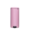 image:imageBrabantia NewIcon Pedal Bin 53 Gallon20L Soft Gray SoftClosing Kitchen Garbage Can StepOn Trash Can with Removable Inner Bucket PerfectFit Trash Bag Pack IncludedLilac Pink