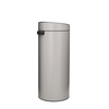 image:imageBrabantia Touch Bin New 66 Gallon30L Container Soft Gray Sleek Trash Can for Kitchen SoftTouch Garbage Can with Removable Inner Bucket