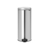 image:imageBrabantia 114380 Step Trash Can newIcon with Plastic Inner Bucket 8 Gal  Matt Steel