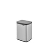 image:imageBrabantia Bo Small LiftOpen Trash Can  18 Gal  7L  Matt Steel FPP  WallMountableFree Standing Bedroom Bathroom Nursery Trash Can Removable Inner Bucket NonSlip Base  Trash BagsMatt Steel Fingerprint Proof