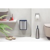 image:imageBrabantia Bo Small LiftOpen Trash Can  18 Gal  7L  Matt Steel FPP  WallMountableFree Standing Bedroom Bathroom Nursery Trash Can Removable Inner Bucket NonSlip Base  Trash BagsMatt Steel Fingerprint Proof