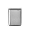 image:imageBrabantia Bo Small LiftOpen Trash Can  32 Gal  12L  Matt Black  Free Standing Bedroom Bathroom Nursery Trash Can Removable Inner Bucket NonSlip Base  Trash BagsMatt Steel Fingerprint Proof
