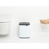 image:imageBrabantia Bo Small LiftOpen Trash Can  32 Gal  12L  Matt Black  Free Standing Bedroom Bathroom Nursery Trash Can Removable Inner Bucket NonSlip Base  Trash BagsWhite