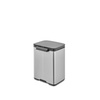 image:imageBrabantia Bo Small LiftOpen Trash Can  32 Gal  12L  Matt Black  Free Standing Bedroom Bathroom Nursery Trash Can Removable Inner Bucket NonSlip Base  Trash BagsMatt Steel Fingerprint Proof
