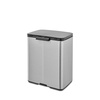 image:imageBrabantia Bo Small LiftOpen Trash Can  32 Gal  12L  Matt Black  Free Standing Bedroom Bathroom Nursery Trash Can Removable Inner Bucket NonSlip Base  Trash BagsMatt Steel Fingerprint Proof