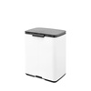 image:imageBrabantia Bo Small LiftOpen Trash Can  32 Gal  12L  Matt Black  Free Standing Bedroom Bathroom Nursery Trash Can Removable Inner Bucket NonSlip Base  Trash BagsWhite