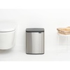 image:imageBrabantia Bo Small LiftOpen Trash Can  32 Gal  12L  Matt Black  Free Standing Bedroom Bathroom Nursery Trash Can Removable Inner Bucket NonSlip Base  Trash BagsMatt Steel Fingerprint Proof