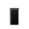 image:imageBrabantia Bo Small LiftOpen Trash Can  32 Gal  12L  Matt Black  Free Standing Bedroom Bathroom Nursery Trash Can Removable Inner Bucket NonSlip Base  Trash BagsMatt Black