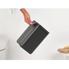 image:imageBrabantia Bo Small LiftOpen Trash Can  32 Gal  12L  Soft Beige  Free Standing Bedroom Bathroom Nursery Trash Can Removable Inner Bucket NonSlip Base  Trash BagsMineral Infinite Gray