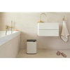 image:imageBrabantia Bo Small LiftOpen Trash Can  32 Gal  12L  Soft Beige  Free Standing Bedroom Bathroom Nursery Trash Can Removable Inner Bucket NonSlip Base  Trash BagsSoft Beige