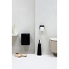 image:imageBrabantia Bo Small LiftOpen Trash Can  32 Gal  12L  Soft Beige  Free Standing Bedroom Bathroom Nursery Trash Can Removable Inner Bucket NonSlip Base  Trash BagsMatt Black