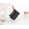 image:imageBrabantia Bo Small LiftOpen Trash Can  32 Gal  12L  Soft Beige  Free Standing Bedroom Bathroom Nursery Trash Can Removable Inner Bucket NonSlip Base  Trash BagsMatt Black
