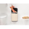 image:imageBrabantia Bo Small LiftOpen Trash Can  32 Gal  12L  Soft Beige  Free Standing Bedroom Bathroom Nursery Trash Can Removable Inner Bucket NonSlip Base  Trash BagsSoft Beige