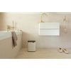 image:imageBrabantia Bo Small LiftOpen Trash Can  32 Gal  12L  Soft Beige  Free Standing Bedroom Bathroom Nursery Trash Can Removable Inner Bucket NonSlip Base  Trash BagsSoft Beige