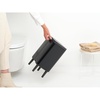 image:imageBrabantia Bo Small LiftOpen Trash Can with Raised Legs  18 Gal  7L  Matt Black  Free Standing Bedroom Bathroom Nursery Trash Can Removable Inner Bucket NonSlip Feet   Trash Bags