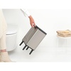 image:imageBrabantia Bo Small LiftOpen Trash Can with Raised Legs  18 Gal  7L  Matt Steel FPP  Free Standing Bedroom Bathroom Nursery Trash Can Removable Inner Bucket NonSlip Feet   Trash Bags