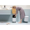 image:imageBrabantia Bo Small LiftOpen Trash Can with Raised Legs  18 Gal  7L  White  Free Standing Bedroom Bathroom Nursery Trash Can Removable Inner Bucket NonSlip Feet   Trash Bags