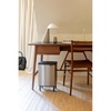 image:imageBrabantia Bo Small LiftOpen Trash Can with Raised Legs  32 Gal  12L  Matt Steel FPP  Free Standing Bedroom Bathroom Nursery Trash Can Removable Inner Bucket NonSlip Feet   Trash Bags