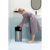 image:imageBrabantia Bo Small LiftOpen Trash Can with Raised Legs  32 Gal  12L  Matt Steel FPP  Free Standing Bedroom Bathroom Nursery Trash Can Removable Inner Bucket NonSlip Feet   Trash Bags