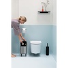 image:imageBrabantia Bo XS Lift Open Trash Can with Raised Legs  11 Gal  4L  Matt Steel FPP  Free Standing Bedroom Bathroom Nursery Trash Can Removable Inner Bucket NonSlip Feet   Trash Bags