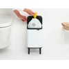 image:imageBrabantia Bo XS Lift Open Trash Can with Raised Legs  11 Gal  4L  White  Free Standing Bedroom Bathroom Nursery Trash Can Removable Inner Bucket NonSlip Feet   Trash Bags