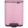 image:imageBrabantia Bo Pedal Bin 32 Gallon12L Lilac Pink SoftClosing Kitchen Garbage Can StepOn Trash Can with Removable Inner Bucket PerfectFit Trash Bag Pack IncludedLilac Pink