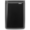 image:imageBrabantia Bo Small LiftOpen Trash Can  32 Gal  12L  Soft Beige  Free Standing Bedroom Bathroom Nursery Trash Can Removable Inner Bucket NonSlip Base  Trash BagsMatt Black