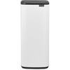 image:imageBrabantia Bo Touch Top 8 Gallon Square Trash Can  Mineral Infinite Gray  SoftTouch Kitchen Trash Can Removable Inner Bucket NonSlip Base  Sample Trash Bags IncludedWhite