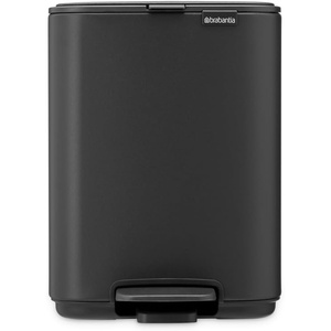 image:imageBrabantia Bo Pedal Bin 32 Gallon12L Lilac Pink SoftClosing Kitchen Garbage Can StepOn Trash Can with Removable Inner Bucket PerfectFit Trash Bag Pack IncludedMineral Infinite Gray