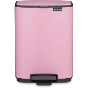 image:imageBrabantia Bo Pedal Bin 32 Gallon12L Lilac Pink SoftClosing Kitchen Garbage Can StepOn Trash Can with Removable Inner Bucket PerfectFit Trash Bag Pack IncludedLilac Pink