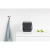 image:imageBrabantia Sort amp Go Food Waste Bin 16 Gallons 6LGray SpaceEfficient Plastic Recycling Bin with Handle Removable and StayOpen Lid Easy to Clean Kitchen Compost Caddy without Nooks and RimsGray