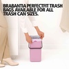 image:imageBrabantia Sort amp Go Recycle Bin 08 Gallon3L Soft Beige SpaceEfficient Recycle Container with Handle Kitchen Garbage Can with Removable StayOpen Lid EasytoClean Trash Can for KitchenLilac Pink