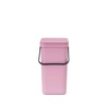 image:imageBrabantia Sort amp Go Recycle Bin 08 Gallon3L Soft Beige SpaceEfficient Recycle Container with Handle Kitchen Garbage Can with Removable StayOpen Lid EasytoClean Trash Can for KitchenLilac Pink
