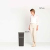 image:imageBrabantia Sort amp Go Recycle Bin 106 Gallon40L Lilac Pink SpaceEfficient Recycle Container with Handle Kitchen Garbage Can with Removable StayOpen Lid EasytoClean Trash Can for Kitchen