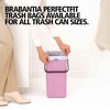 image:imageBrabantia Sort amp Go Recycle Bin 42 Gallon16L Lilac Pink SpaceEfficient Recycle Container with Handle Kitchen Garbage Can with Removable StayOpen Lid EasytoClean Trash Can for Kitchen